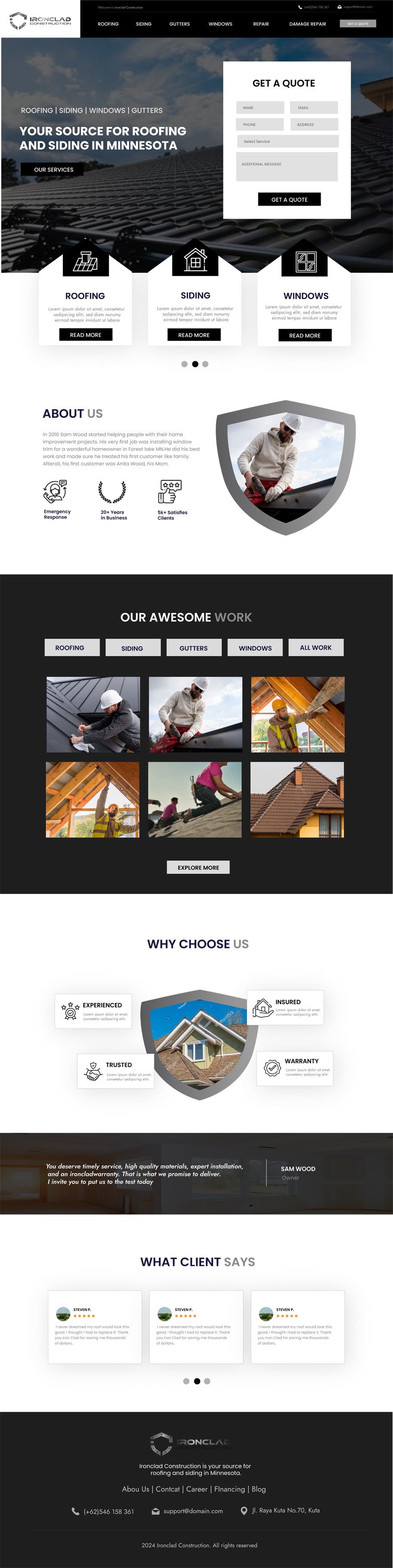 Web Design by WahDesign for this project | Design #33213889