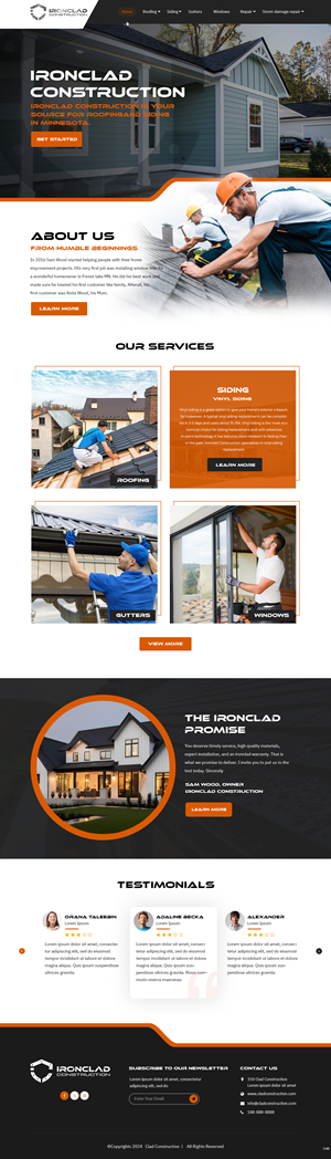 Web Design by pb for this project | Design: #33214007