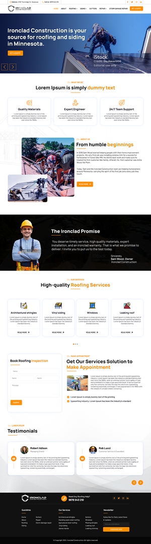 Diseño Web por NetSpidy para este proyecto | Diseño #33239889