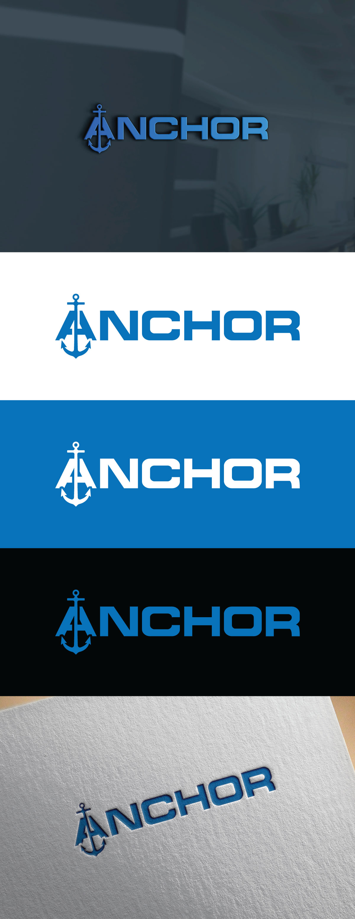 Logo Design by Markwood for Anchor Industries | Design #33211157