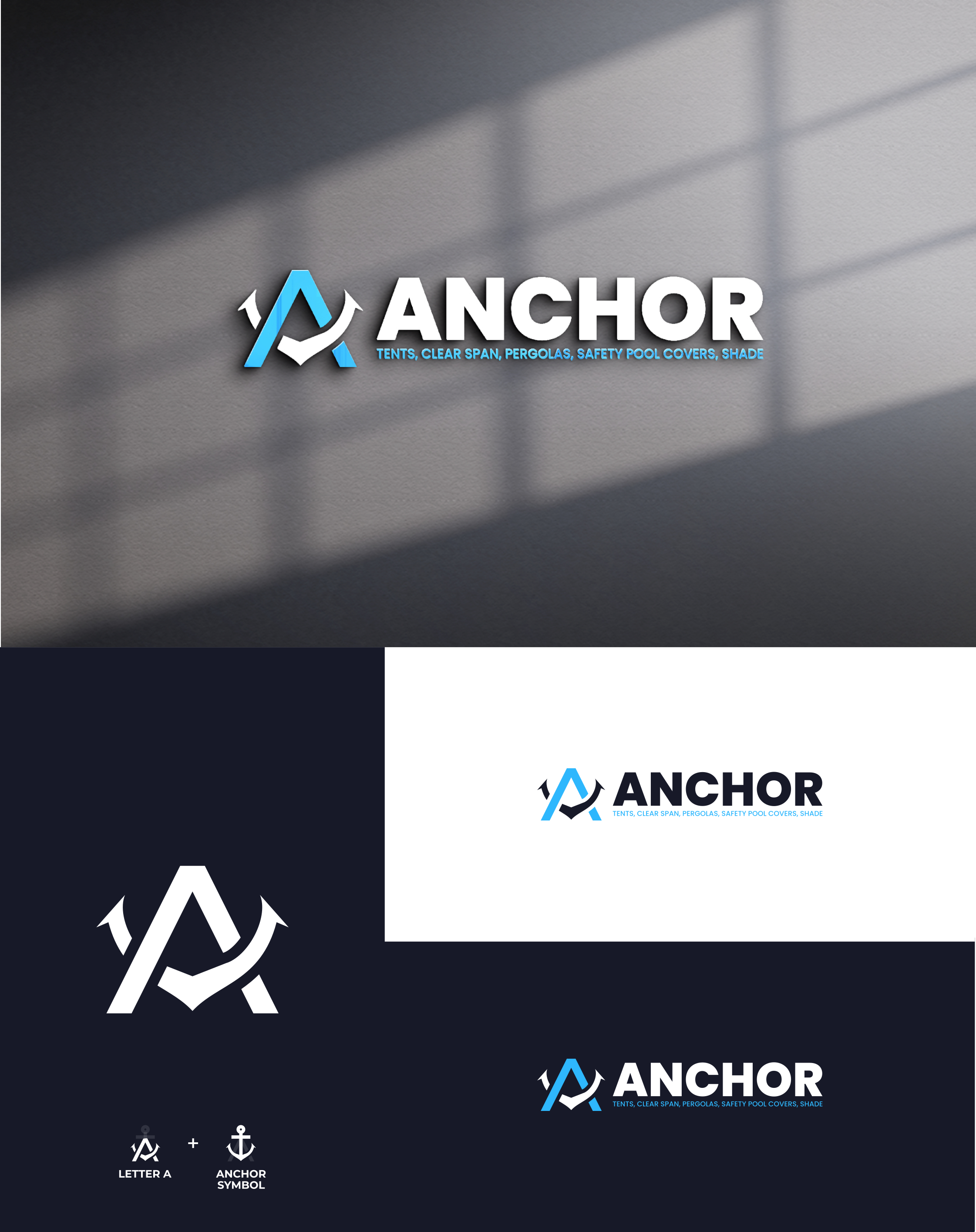 Logo-Design von Zaid Al Faqih für Anchor Industries | Design #33240904