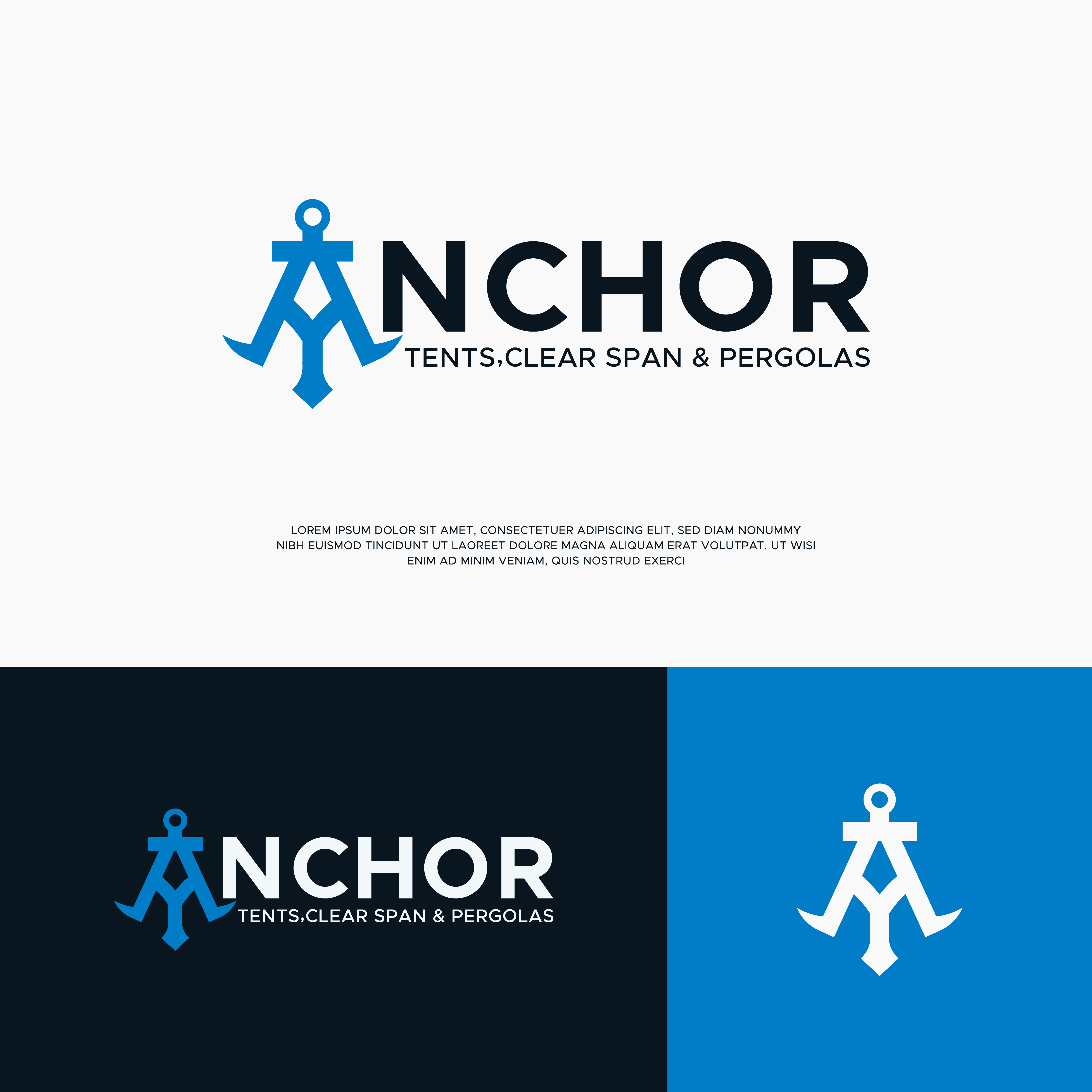 Logo Design by Smiley_Pro for Anchor Industries | Design #33231852