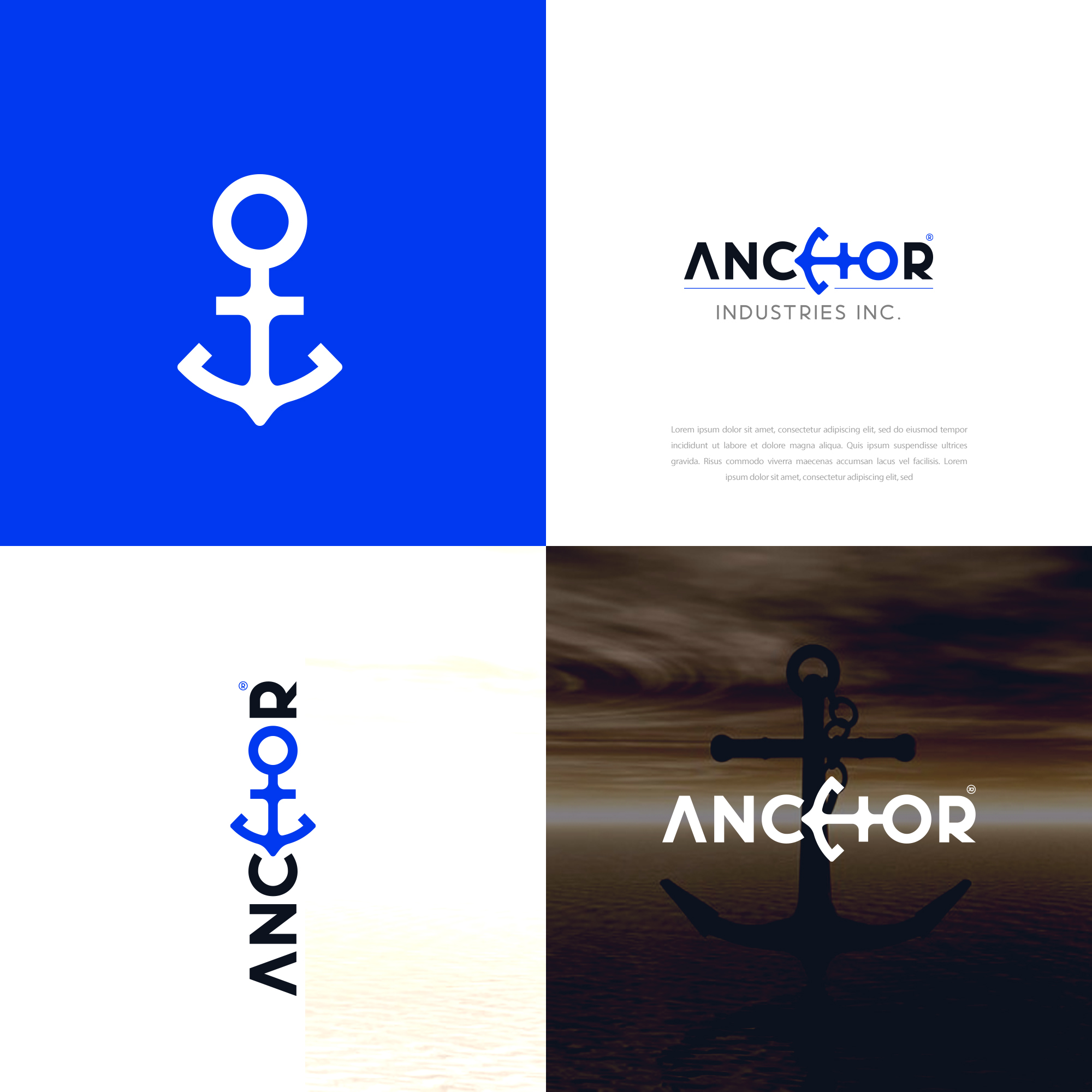 Logo Design by vramar.roy for Anchor Industries | Design #33206914