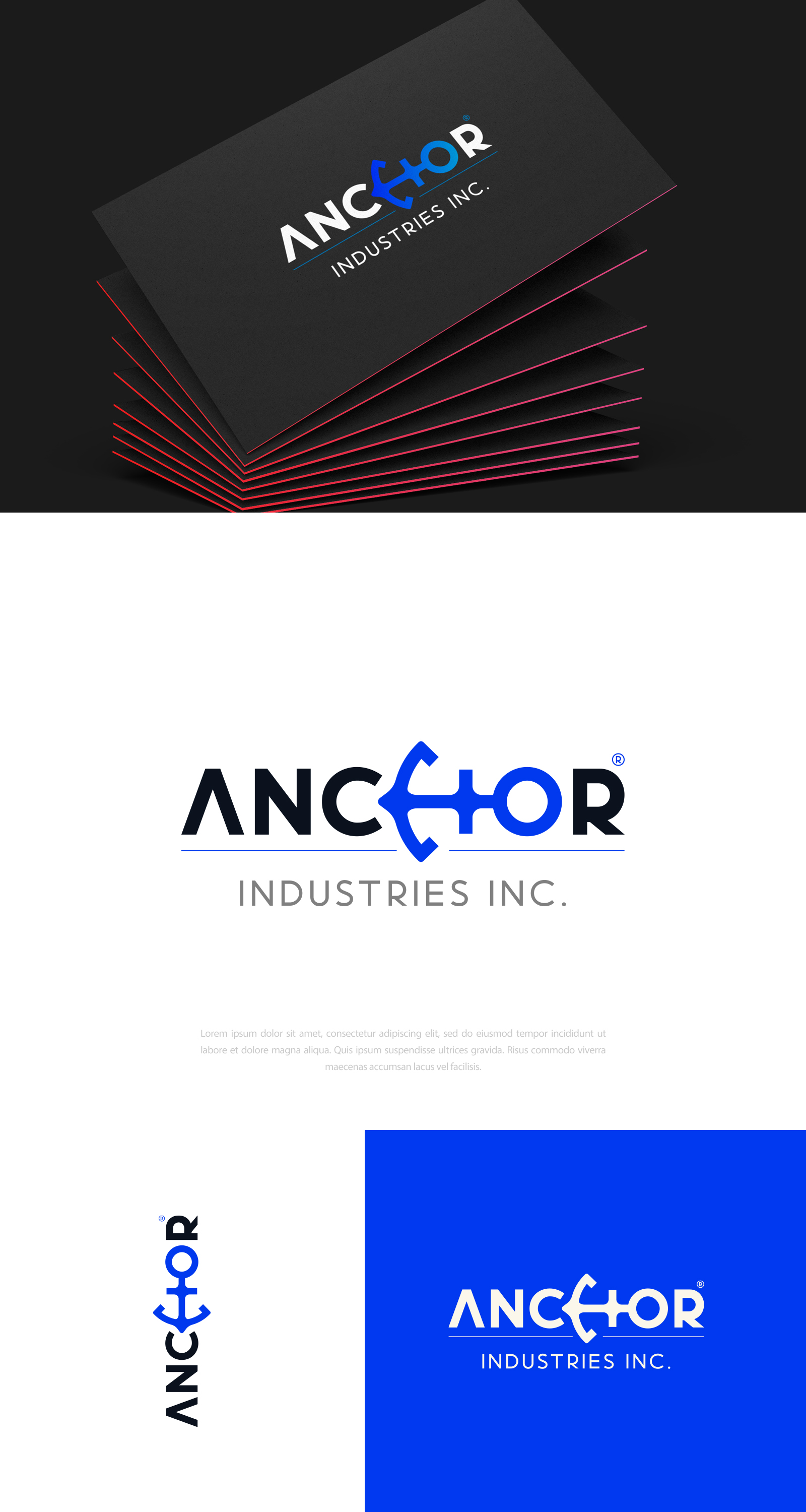 Design de Logo par vramar.roy pour Anchor Industries | Design #33206915