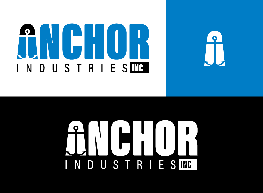 Diseño de Logo por Cre@8ive.Colors para Anchor Industries | Diseño #33209657