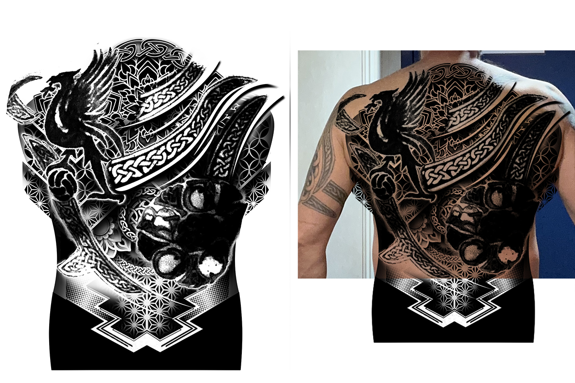 Tattoo Design by Kiki Hermawan for this project | Design #33221059