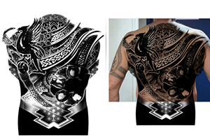 Tattoo Design by Kiki Hermawan for this project | Design: #33221059