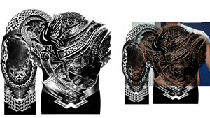 Diseño de Tatuaje por Kiki Hermawan