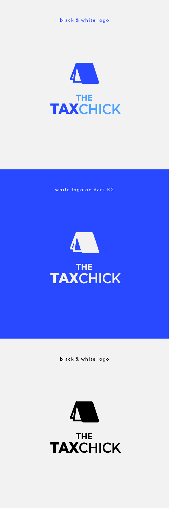 Logo Design by Lammy for The Tax Chick | Design #33222968