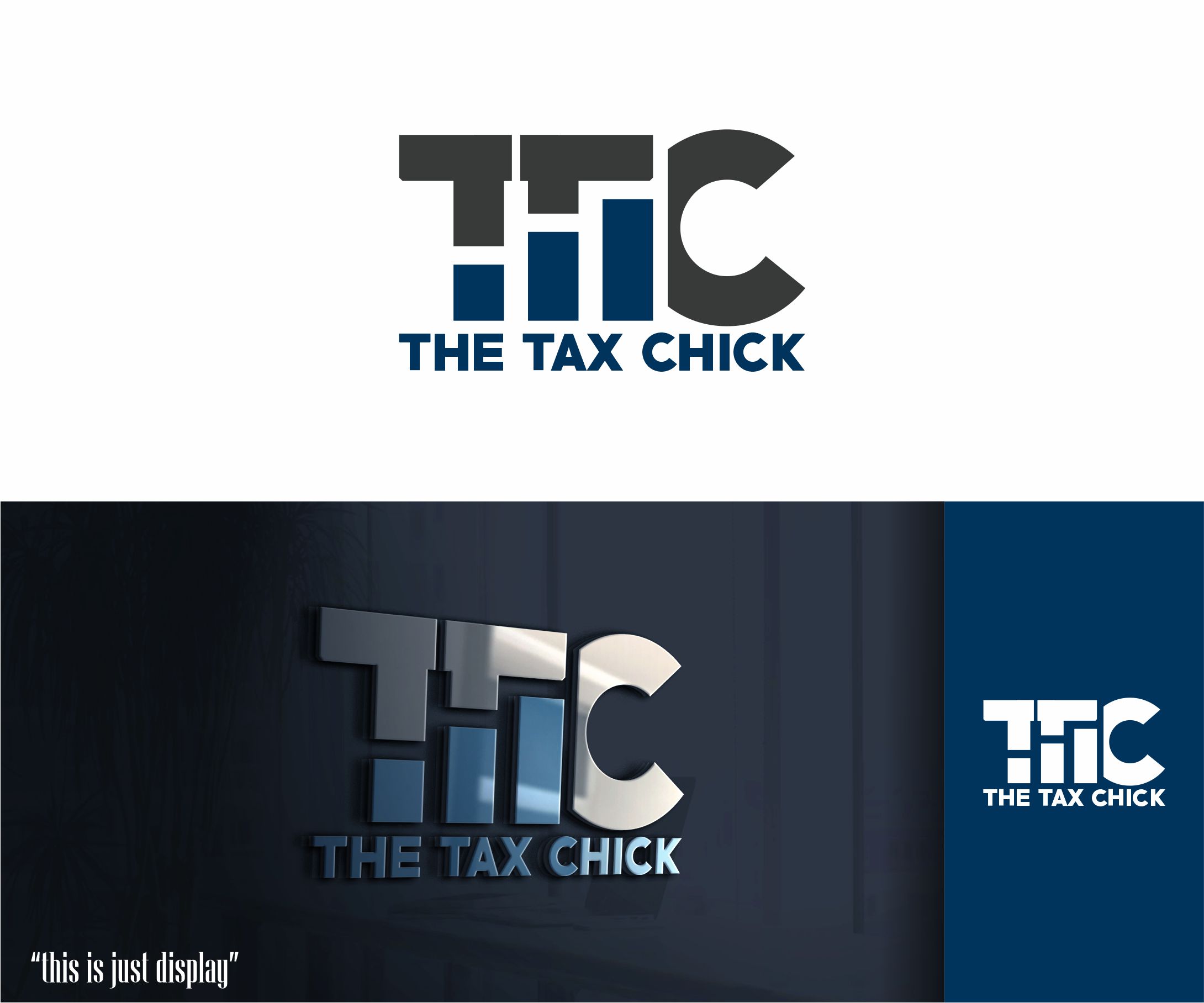 Logo Design by alkaline for The Tax Chick | Design #33209014