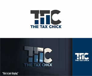 Logo Design by alkaline for The Tax Chick | Design: #33209014