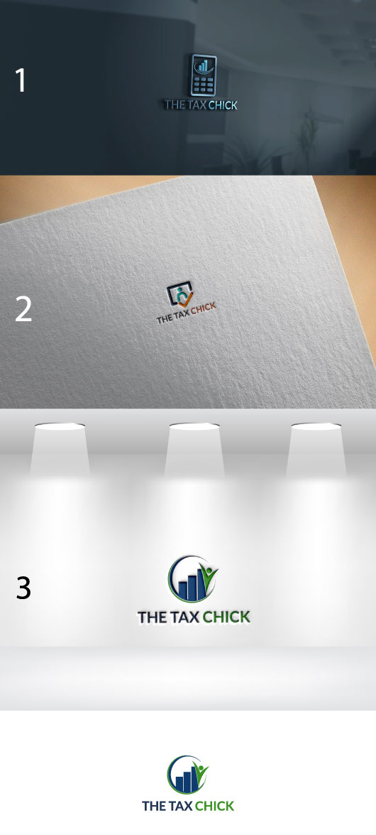 Logo Design by Daniel Khan for The Tax Chick | Design #33209536