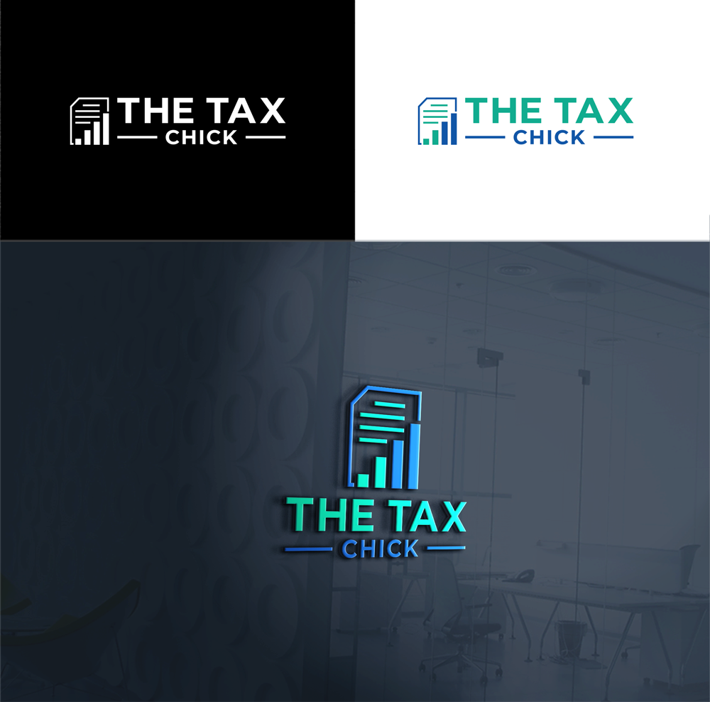 Logo Design by RA-bica for The Tax Chick | Design #33210860