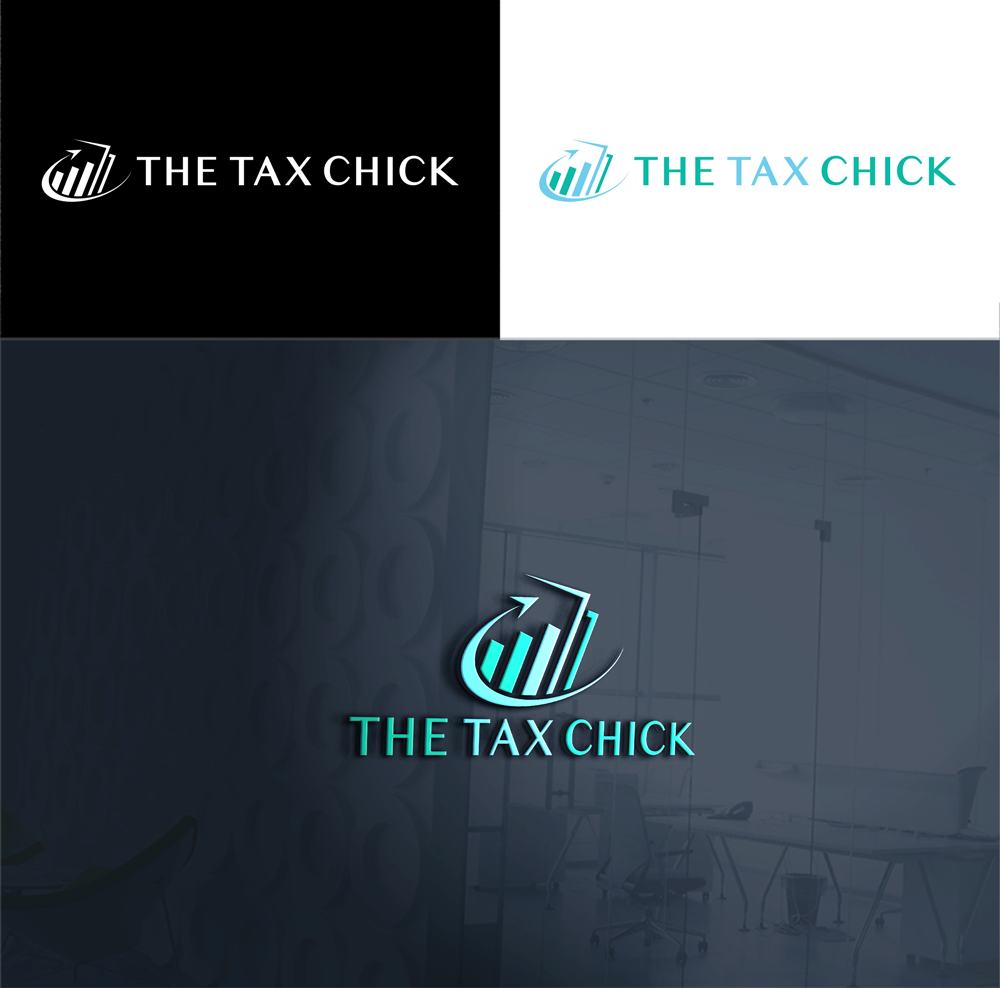 Logo Design by RA-bica for The Tax Chick | Design #33210861