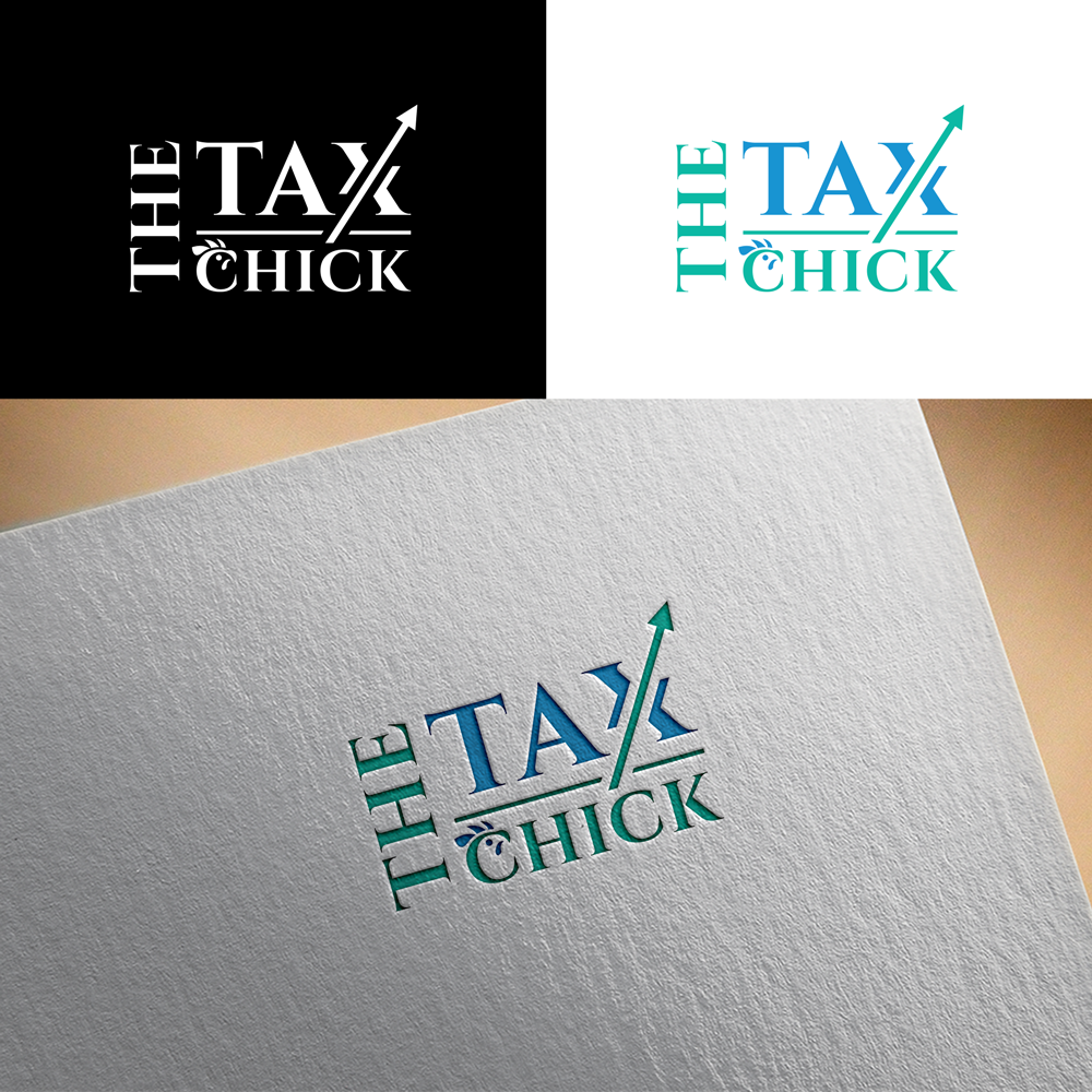 Logo Design by RA-bica for The Tax Chick | Design #33210862