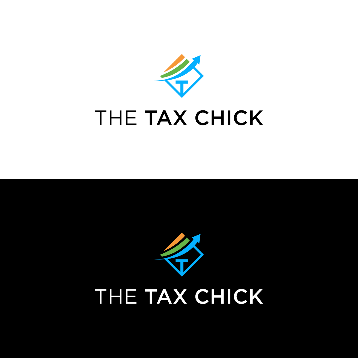 Logo-Design von Kaze56 für The Tax Chick | Design #33212813
