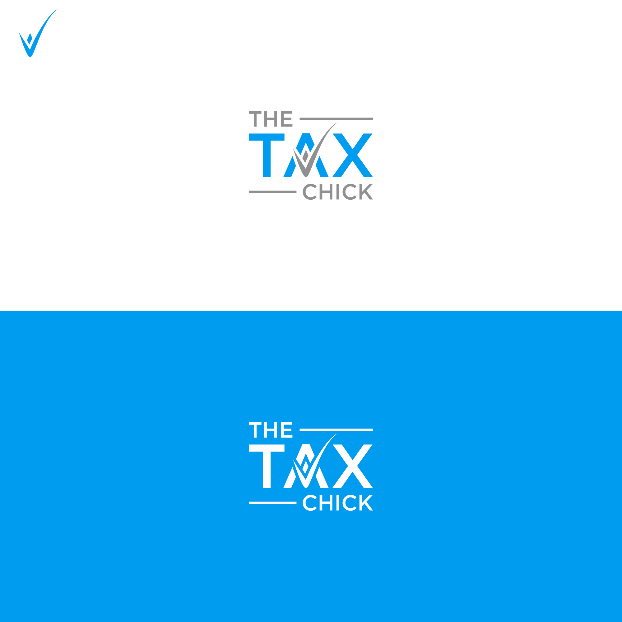 Logo Design by Masio_ for The Tax Chick | Design #33225838