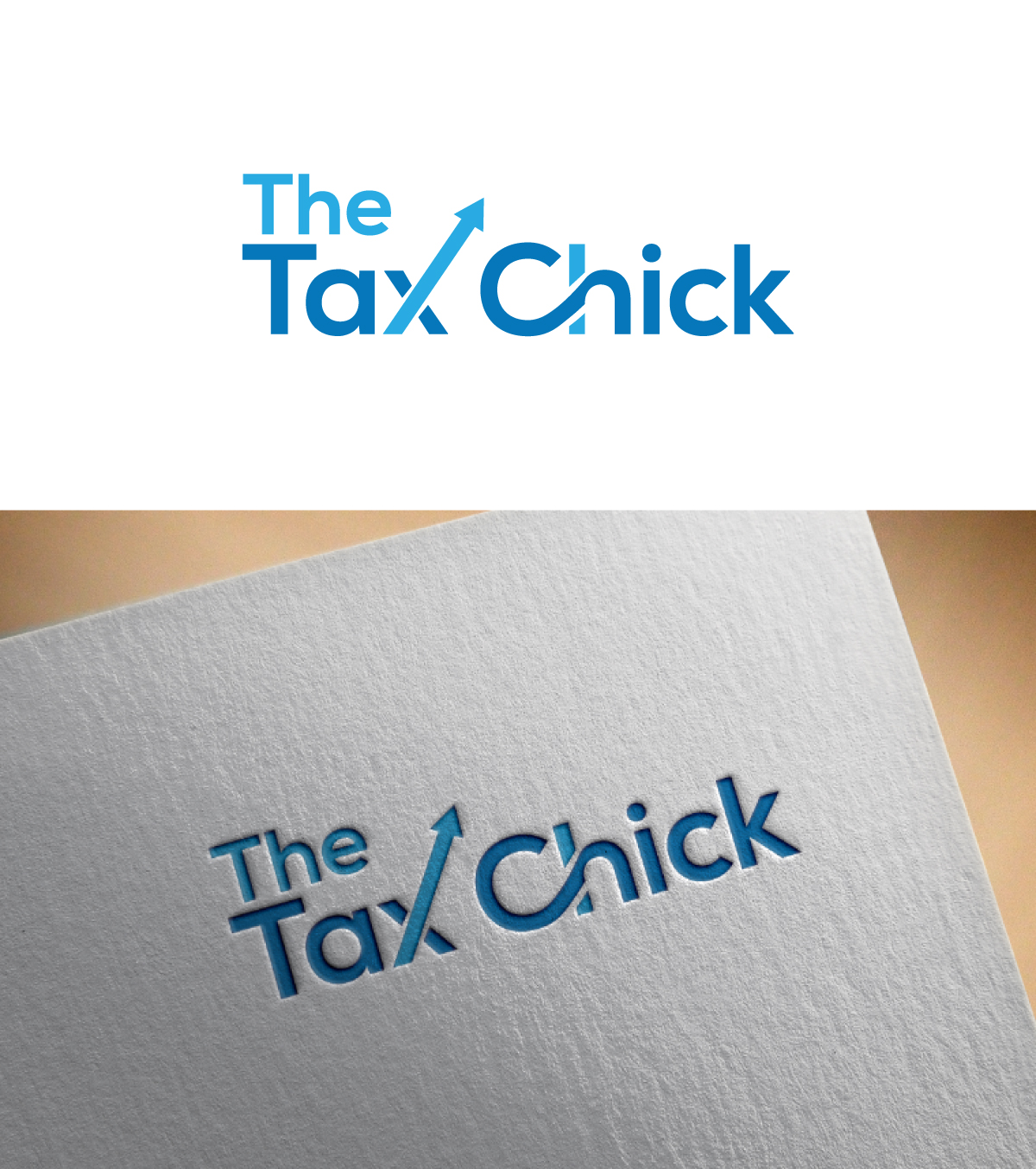 Logo Design by Ahnaf Labib for The Tax Chick | Design #33208569