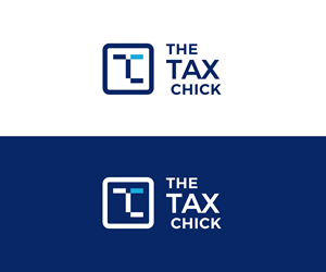 Logo Design by Drawing Room for The Tax Chick | Design: #33214963
