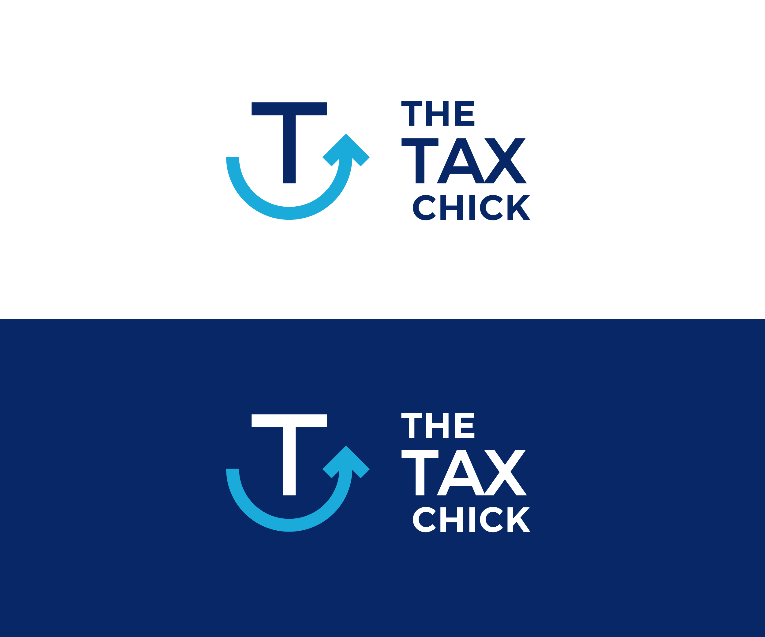 Logo Design by Drawing Room for The Tax Chick | Design #33214964