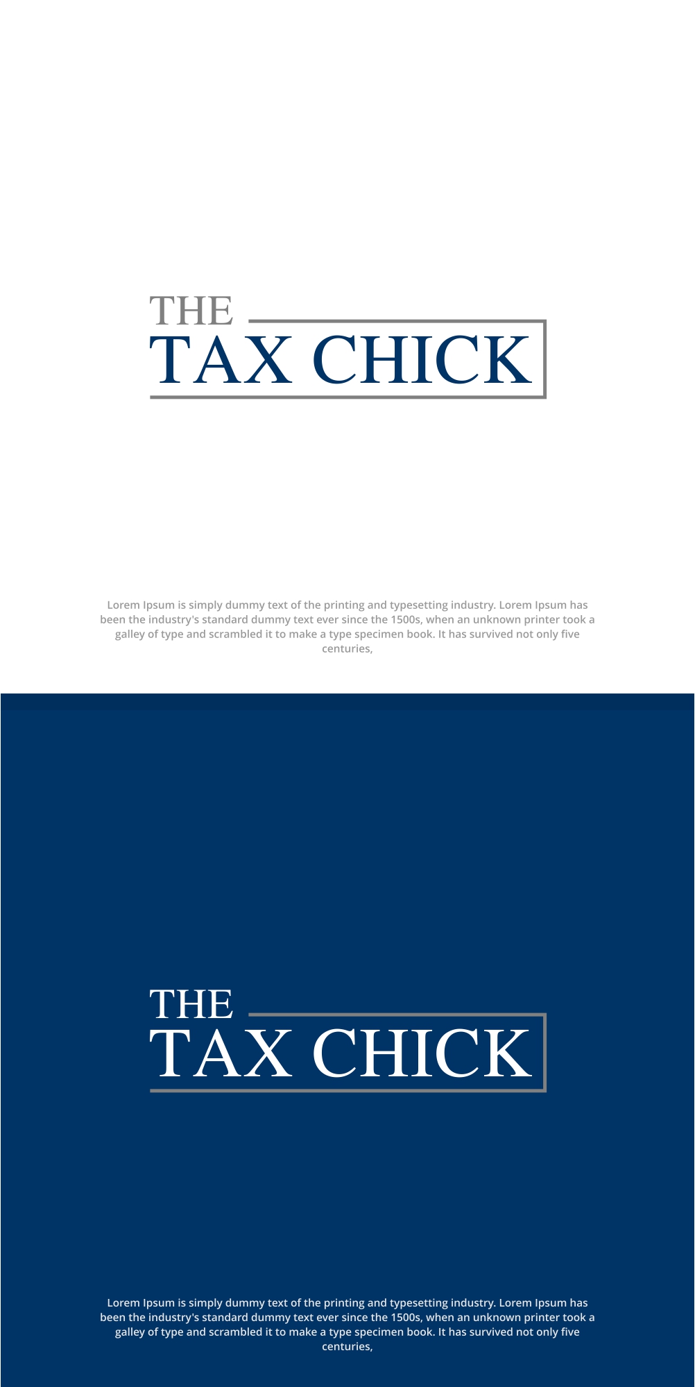 Logo Design by JesPixel for The Tax Chick | Design #33210149