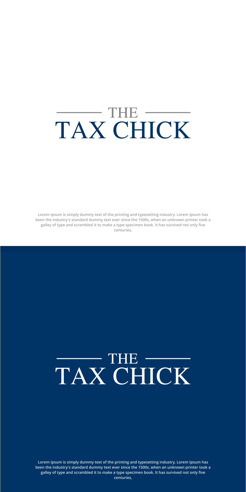 Logo Design by JesPixel for The Tax Chick | Design #33210152