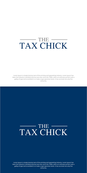 Logo-Design von JesPixel für The Tax Chick | Design: #33210152
