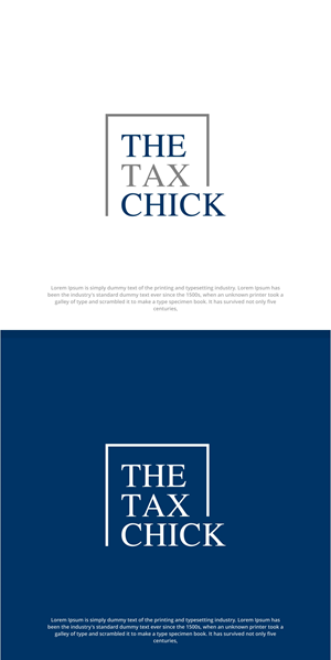 Logo-Design von JesPixel für The Tax Chick | Design: #33210153
