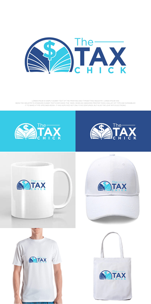 Logo Design by fly  design for The Tax Chick | Design: #33212939