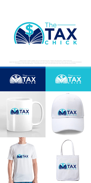 Logo Design by fly  design for The Tax Chick | Design: #33212940