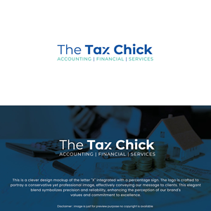 Logo Design by nandkumar for The Tax Chick | Design: #33211883