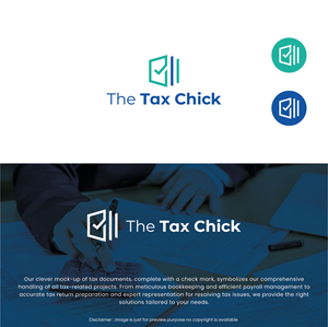 Logo Design by nandkumar for The Tax Chick | Design: #33223921