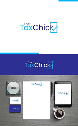 Logo Design by creativepix for The Tax Chick | Design: #33209784