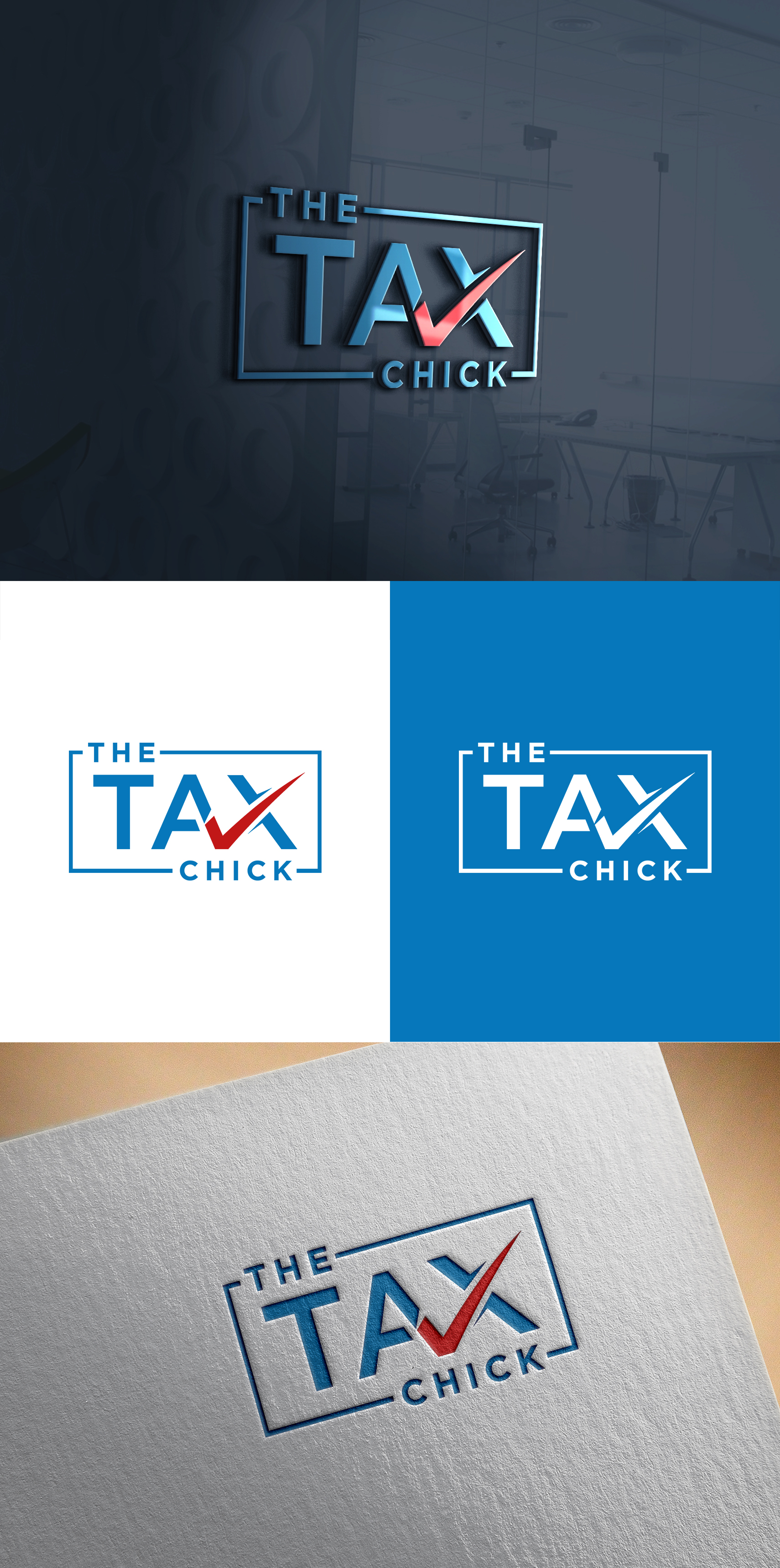 Logo Design by Soonia for The Tax Chick | Design #33211555
