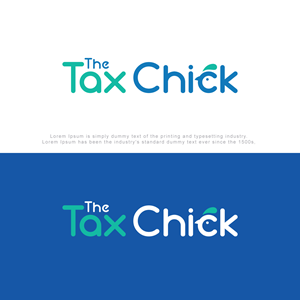 Logo-Design von Logo bud design für The Tax Chick | Design: #33214307
