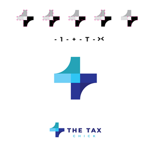 Logo-Design von tyaz 2 für The Tax Chick | Design: #33219899