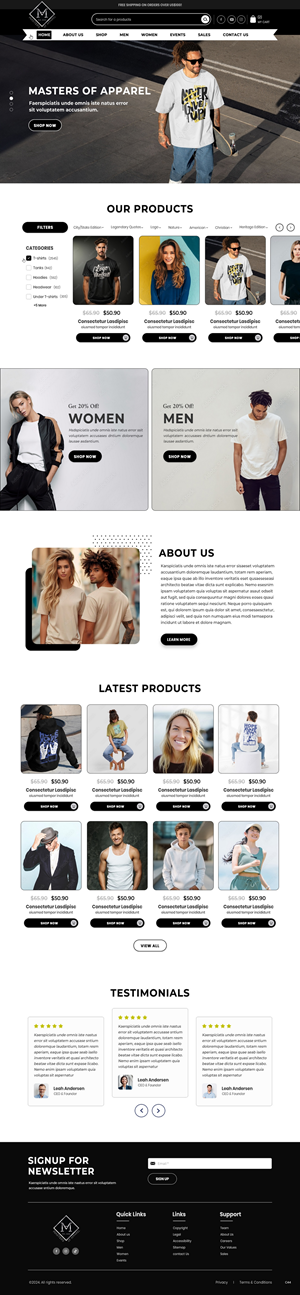 Wix Design by pb for this project | Design: #33224859