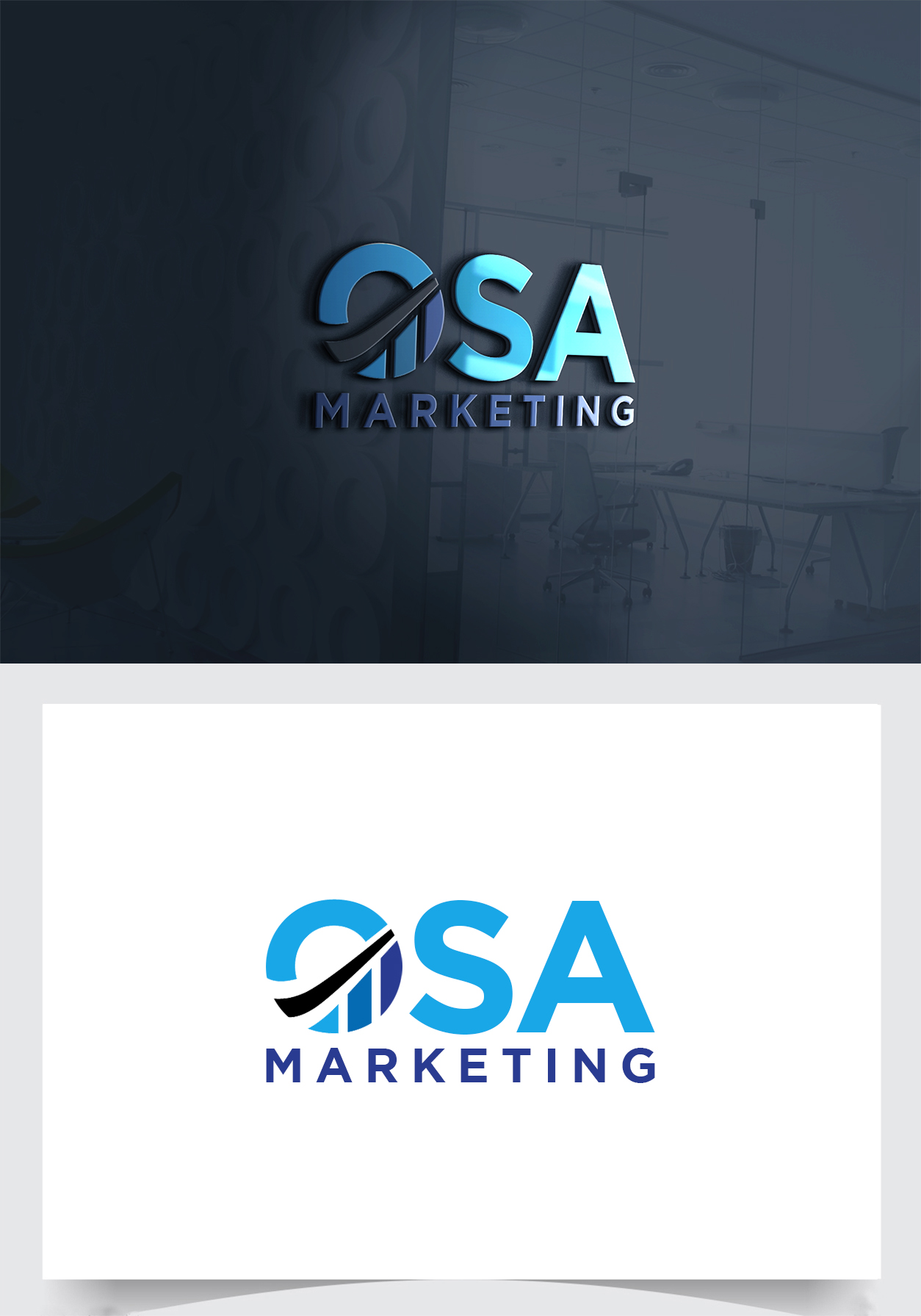 Logo Design by Liinart for OSA Marketing | Design #33216427
