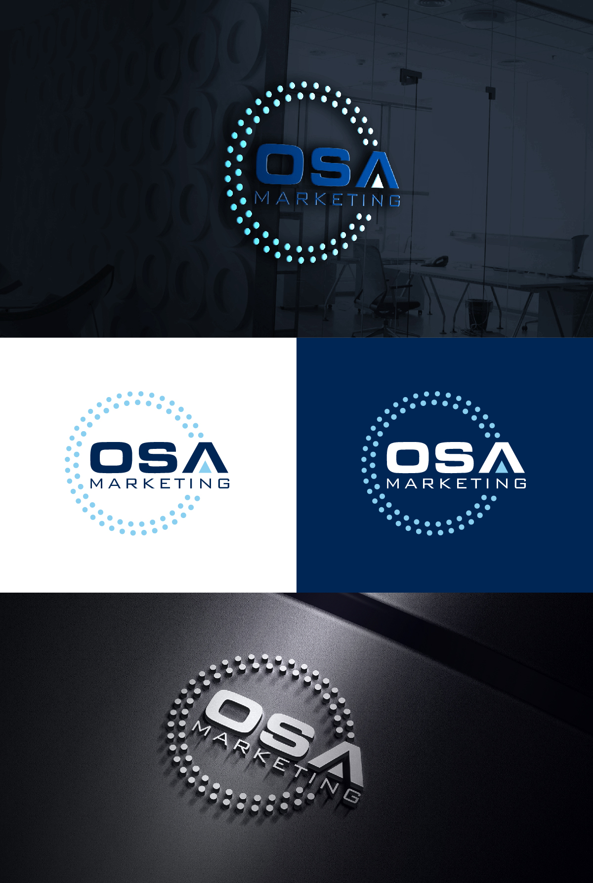 Diseño de Logo por Owltive para OSA Marketing | Diseño #33220644