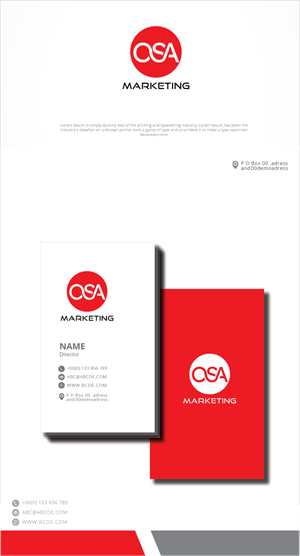 Logo-Design von zebronicgraphic für OSA Marketing | Design: #33219220