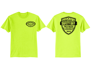 Diseño de Camiseta por Sergio Coelho para Simpson Trucking & Grading, Inc | Diseño: #33220762