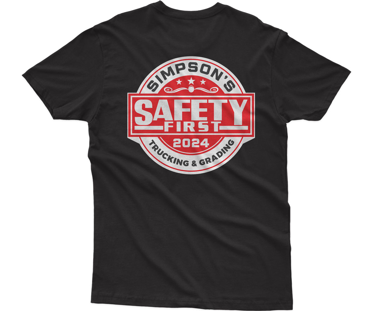 Diseño de Camiseta por vectorone111 para Simpson Trucking & Grading, Inc | Diseño #33217699