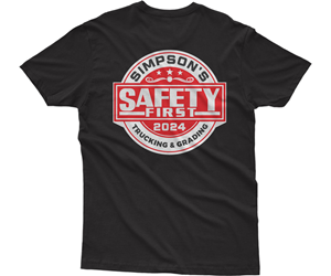 Diseño de Camiseta por vectorone111 para Simpson Trucking & Grading, Inc | Diseño: #33217699