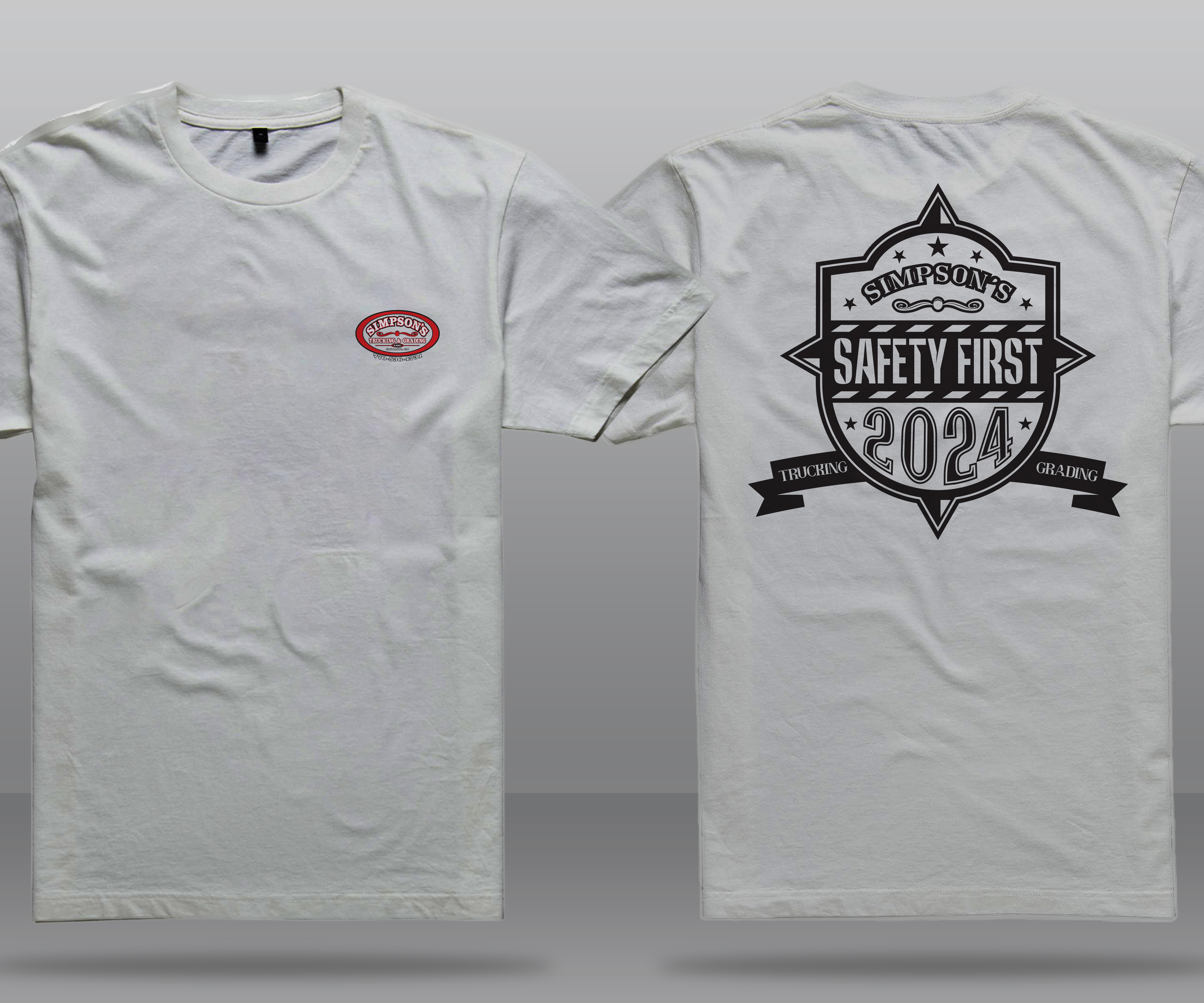 T-shirt Design by Wiratarart for Simpson Trucking & Grading, Inc | Design #33217803