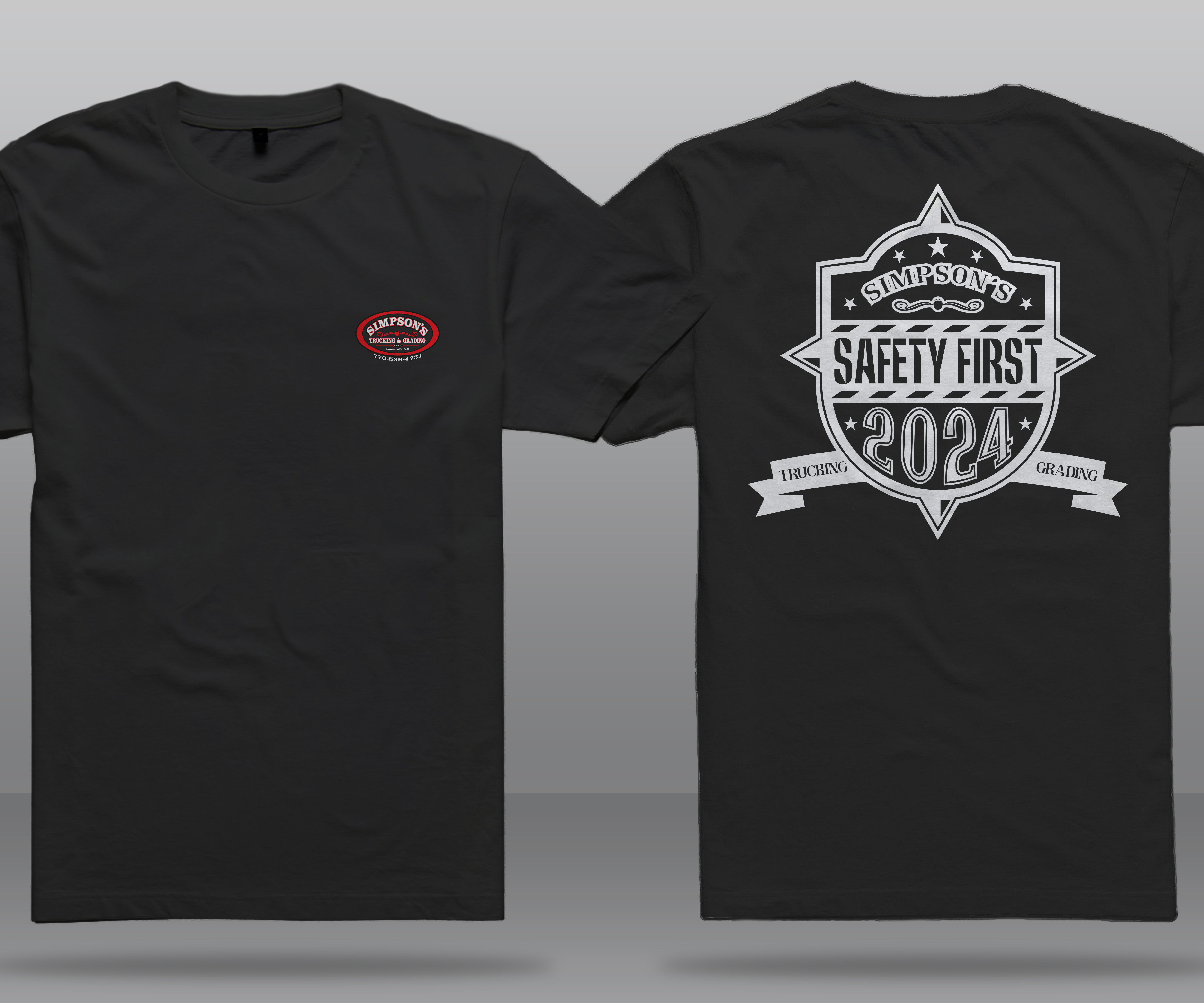 T-shirt Design by Wiratarart for Simpson Trucking & Grading, Inc | Design #33217807