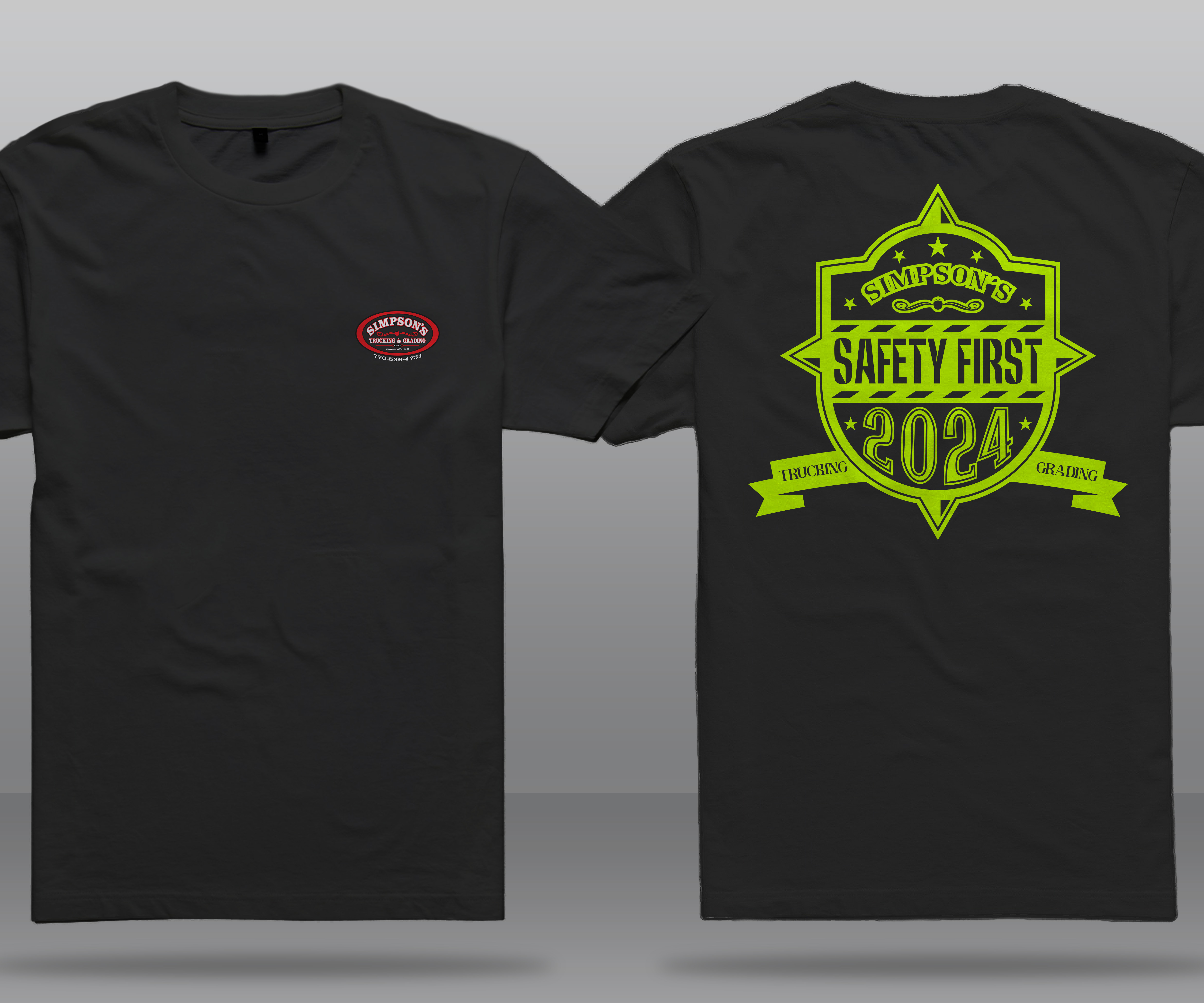 T-shirt Design by Wiratarart for Simpson Trucking & Grading, Inc | Design #33217809