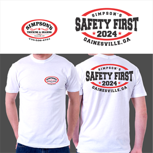 Diseño de Camiseta por ThiagoB para Simpson Trucking & Grading, Inc | Diseño: #33215175