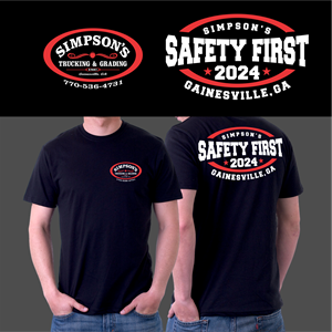 Diseño de Camiseta por ThiagoB para Simpson Trucking & Grading, Inc | Diseño: #33215178