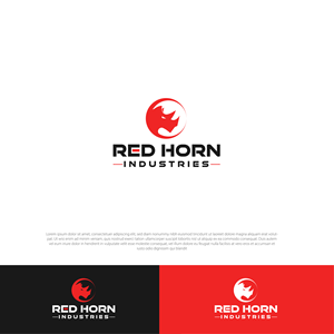 Logo Design by AbrinaDesign for Red Horn Industries, LLC | Design: #33215294