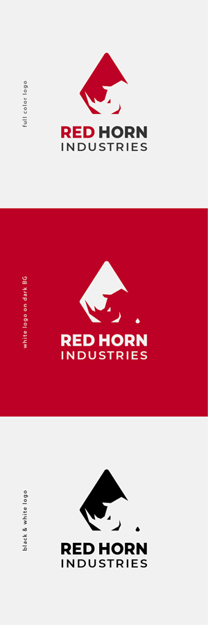 Logo Design by Lammy for Red Horn Industries, LLC | Design: #33215664